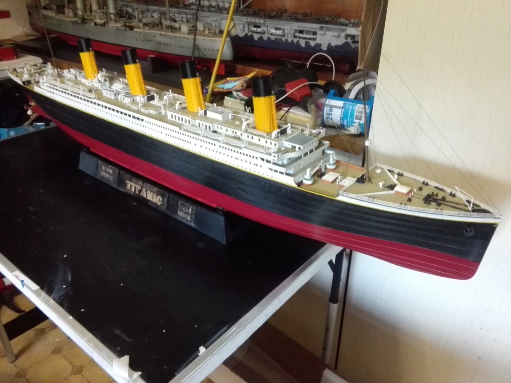 Titanic von Hachette in 1/200 mit Metall und Rauchgenerator Img_1230