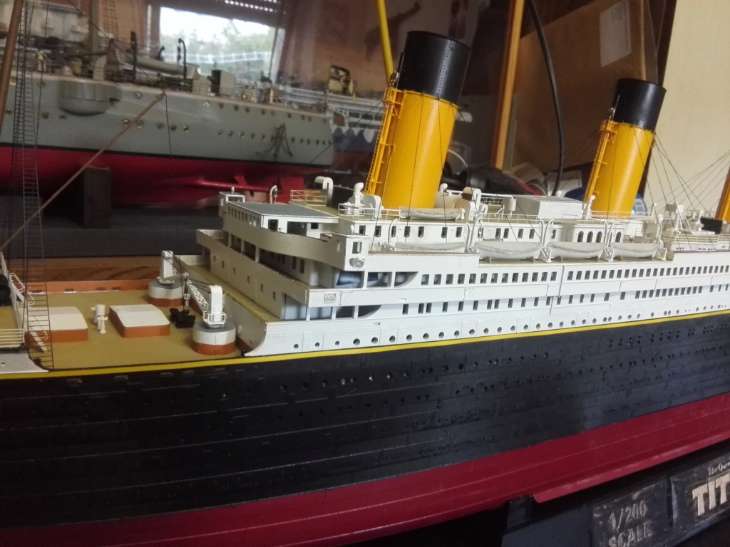 Titanic von Hachette in 1/200 mit Metall und Rauchgenerator Img_1233