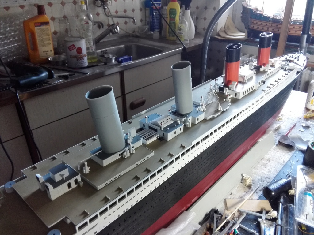 RMS Titanic / Trumpeter, 1:200 - als RC Version - Seite 3 Img_2551