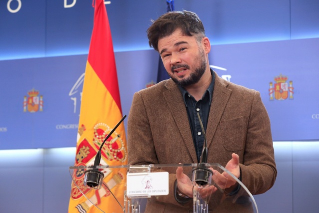 ERC | Gabriel Rufián: ''Si la situación no mejora, en los próximos días ERC dará por extinguida su relación con el Gobierno de Coalición'' Glma3o10