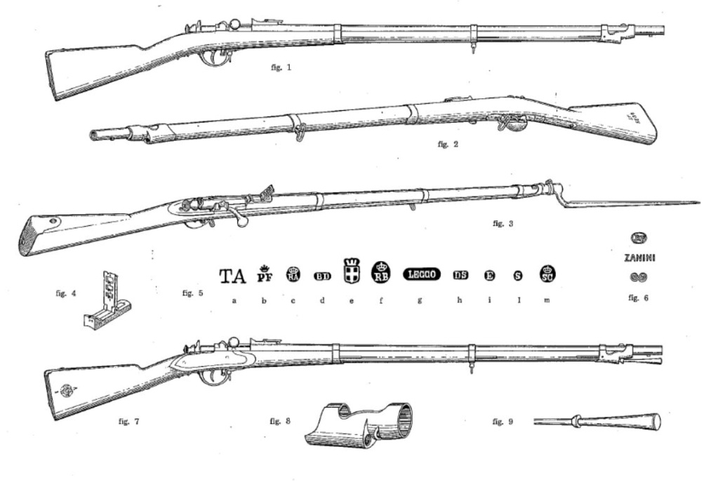 Carabine de Bersagliers M. 1856 141