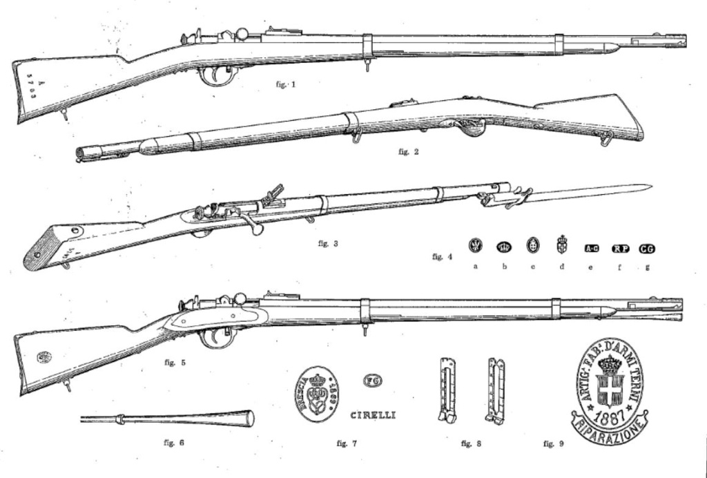 Carabine de Bersagliers M. 1856 234