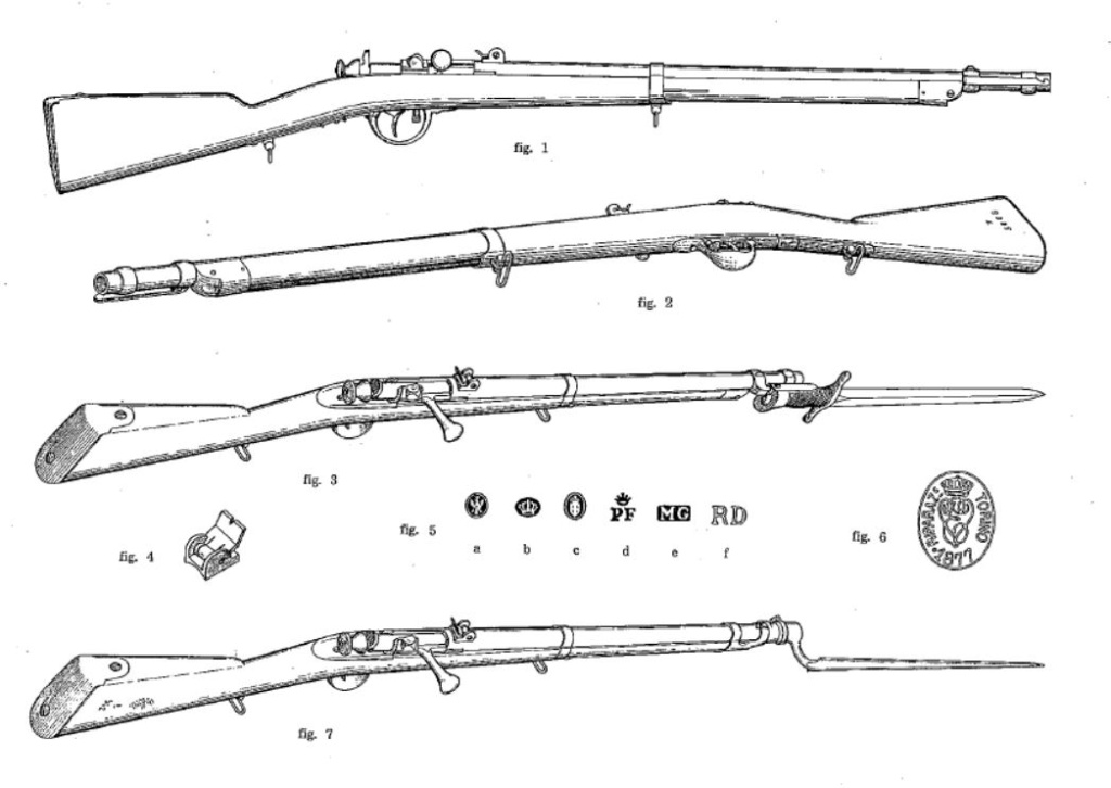 Carabine de Bersagliers M. 1856 323