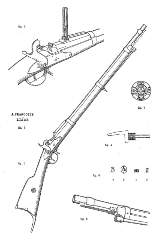 Carabine de Bersagliers M. 1856 328