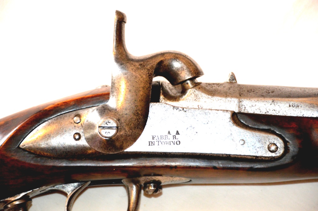 Pistolon Cavalerie 1843 italien 418