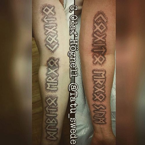 Татуировки с Рунами (подборка фото) - Страница 14 5b637910