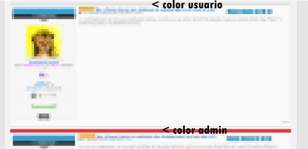 FAFAFA - Como poner un color al usuario y un color al admin al responder un post Cats213