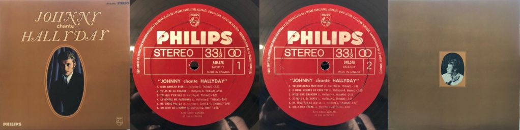 1965  -  JOHNNY CHANTE HALLYDAY ( STÉRÉO CANADIEN )( PHILIPS Philips 840.576  ) 0029