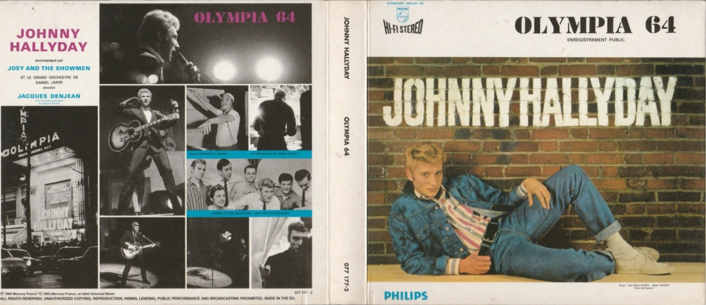 2003 - COFFRET JOHNNY HALLYDAY 'INTEGRALE LIVE' ( 22 ALBUMS - 43CD ) 01126