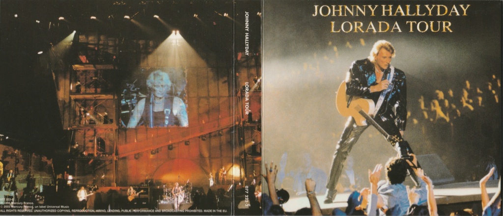2003 - COFFRET JOHNNY HALLYDAY 'INTEGRALE LIVE' ( 22 ALBUMS - 43CD ) 01157