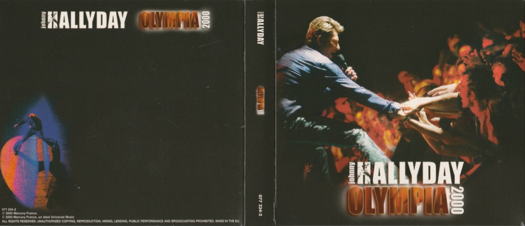 2003  -  COFFRET JOHNNY HALLYDAY 'INTEGRALE LIVE' ( 22 ALBUMS - 43CD ) 01166