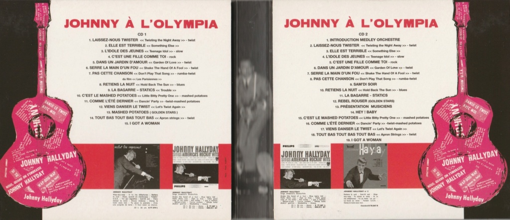 2003  -  COFFRET JOHNNY HALLYDAY 'INTEGRALE LIVE' ( 22 ALBUMS - 43CD ) 02101