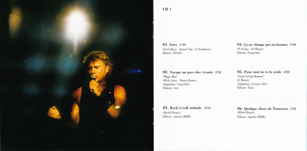 2003 - COFFRET JOHNNY HALLYDAY 'INTEGRALE LIVE' ( 22 ALBUMS - 43CD ) 02133