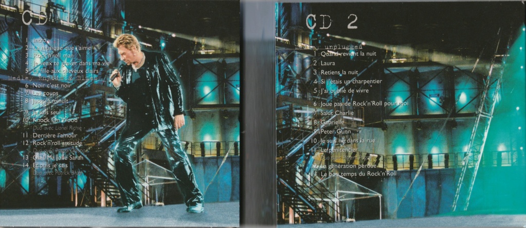2003  -  COFFRET JOHNNY HALLYDAY 'INTEGRALE LIVE' ( 22 ALBUMS - 43CD ) 02139
