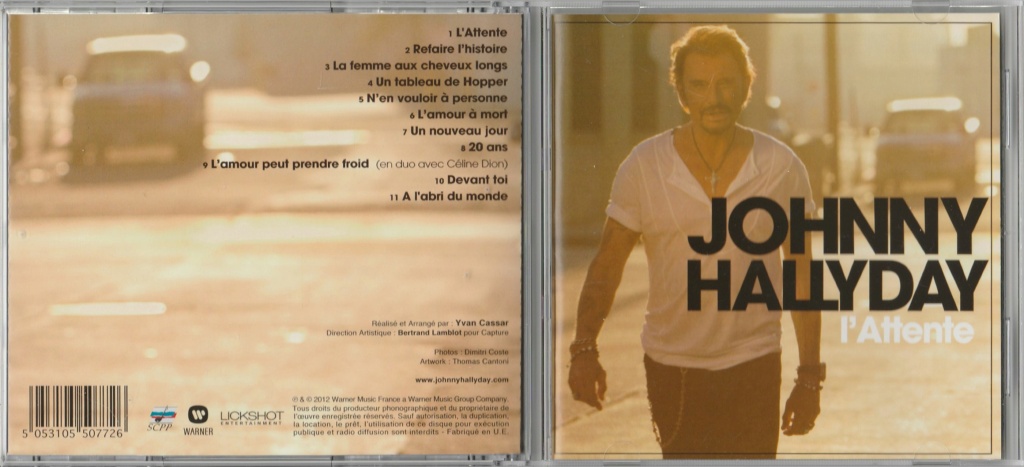 2012  -  2007 – 2012 LES ALBUMS STUDIO WARNER ( COFFRET 4 CD ) 02213