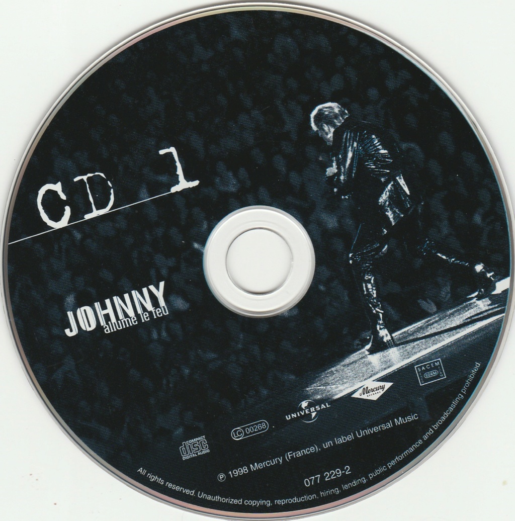 2003  -  COFFRET JOHNNY HALLYDAY 'INTEGRALE LIVE' ( 22 ALBUMS - 43CD ) 03112