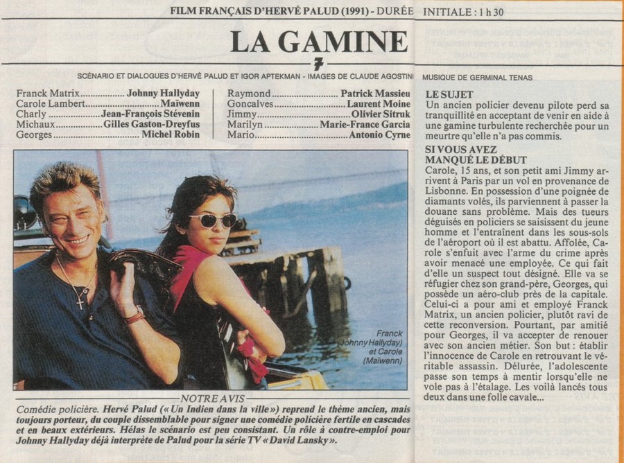 LES FILMS DE JOHNNY 'LA GAMINE' 1991 0348