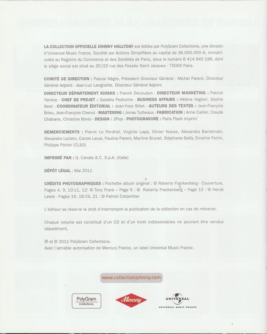 2011  -  N°8  -  LORADA ( LA COLLECTION OFFICIELLE ) 04125