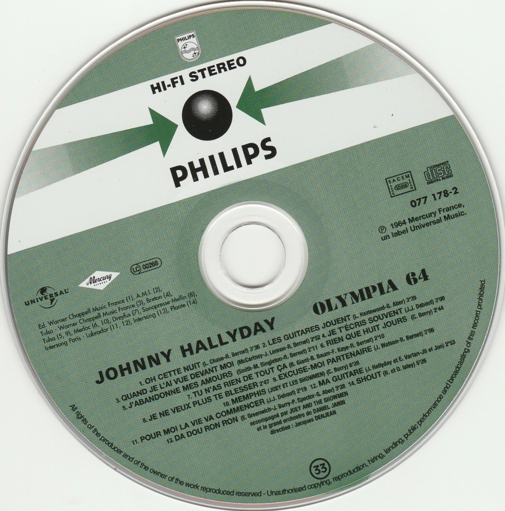 2003  -  COFFRET JOHNNY HALLYDAY 'INTEGRALE LIVE' ( 22 ALBUMS - 43CD ) 0467