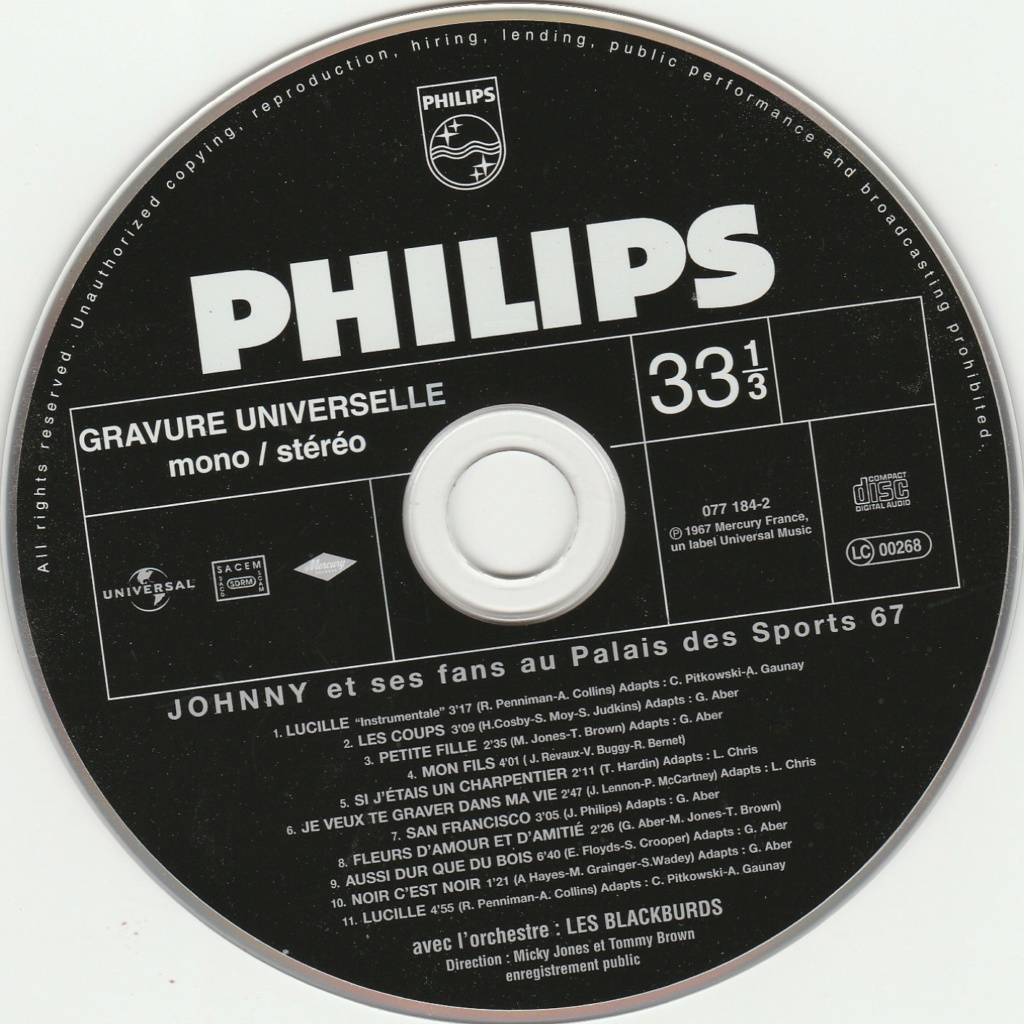 2003  -  COFFRET JOHNNY HALLYDAY 'INTEGRALE LIVE' ( 22 ALBUMS - 43CD ) 0472