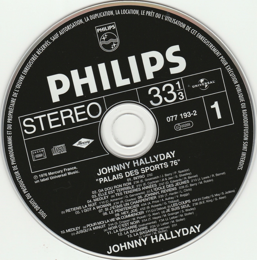 2003 - COFFRET JOHNNY HALLYDAY 'INTEGRALE LIVE' ( 22 ALBUMS - 43CD ) 0478