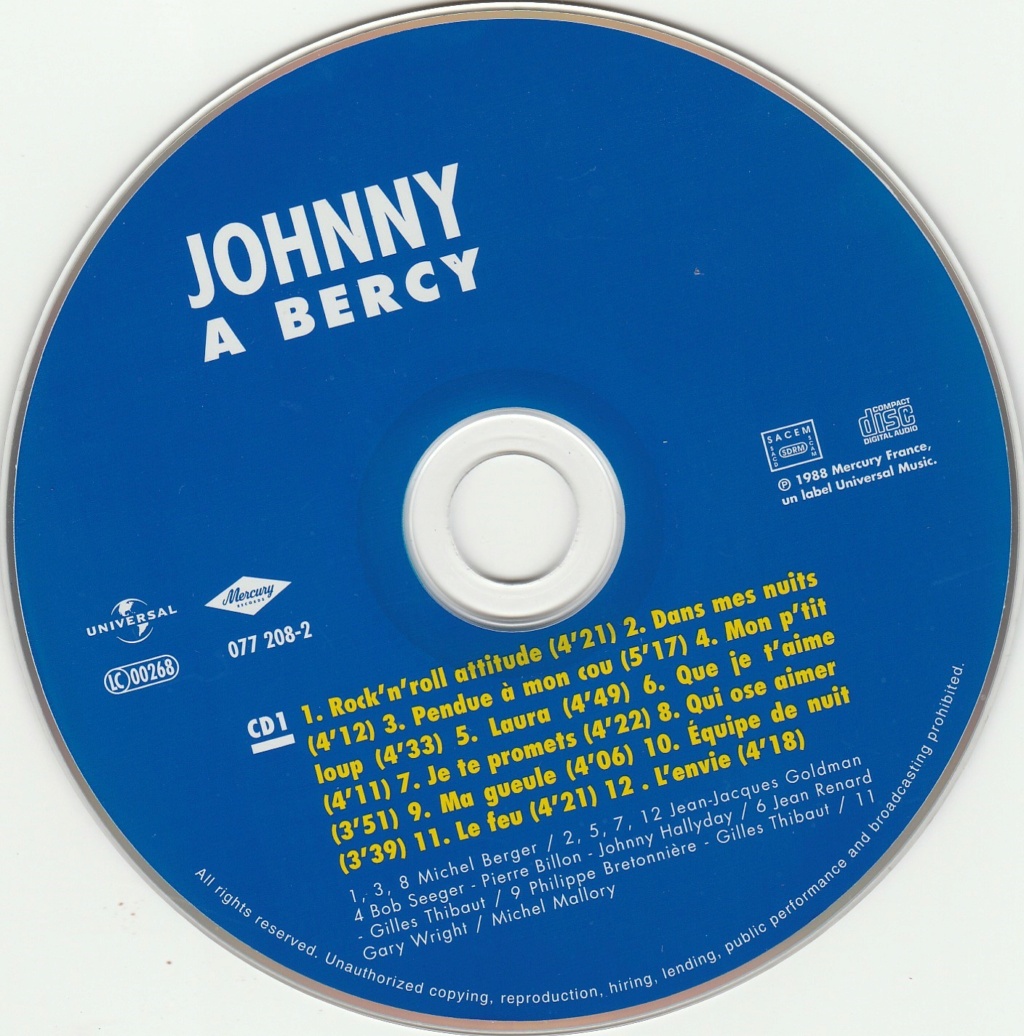 2003  -  COFFRET JOHNNY HALLYDAY 'INTEGRALE LIVE' ( 22 ALBUMS - 43CD ) 0488