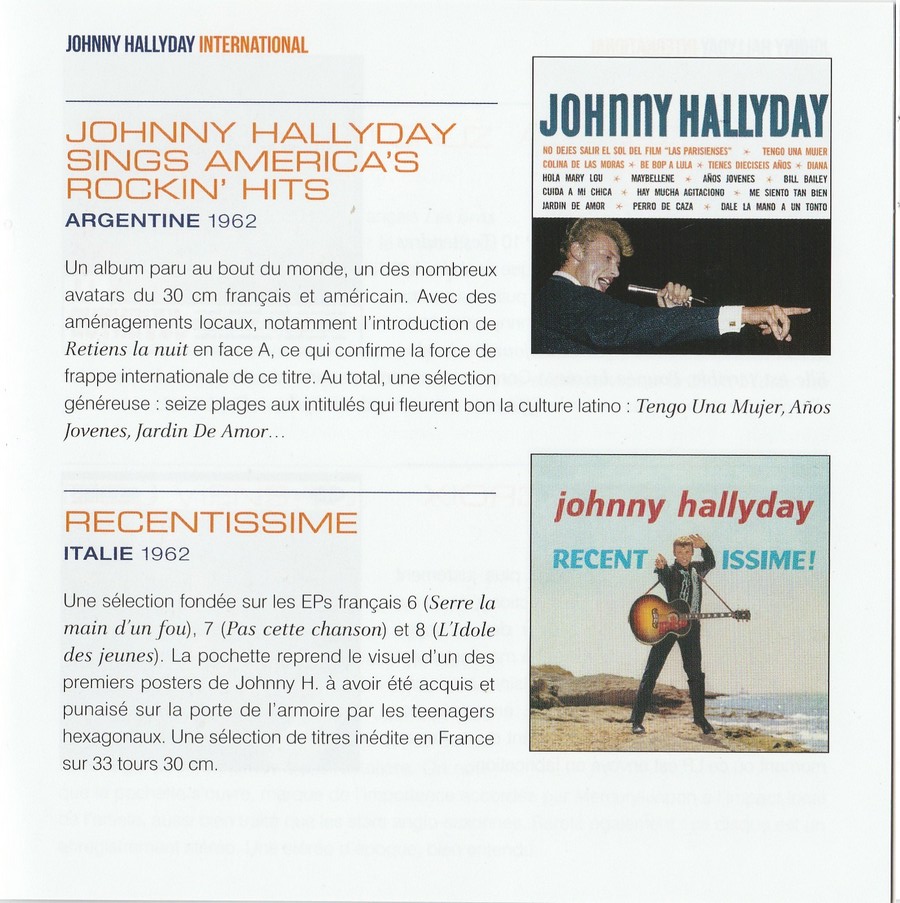 2019  -  JOHNNY HALLYDAY INTERNATIONAL ( COFFRET 20 CD ) 0551