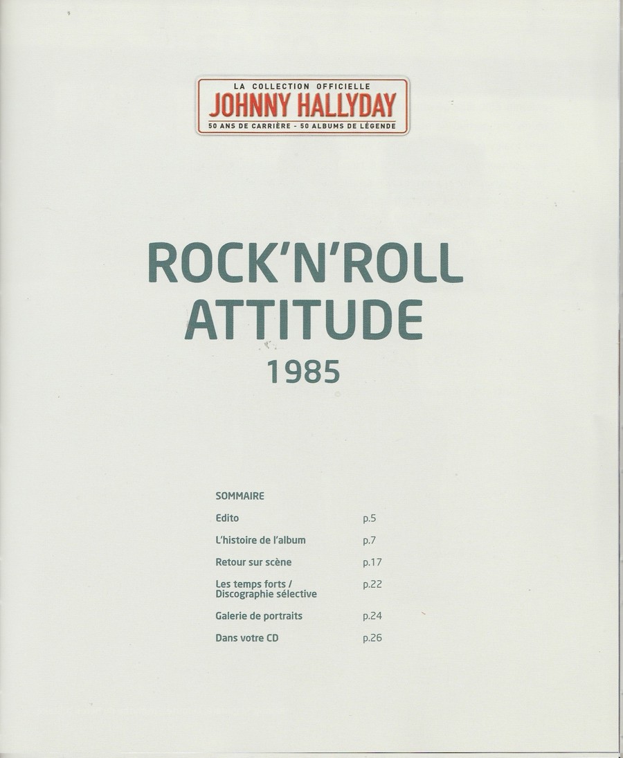 2011 - N°1 - ROCK'N'ROLL ATTITUDE ( LA COLLECTION OFFICIELLE ) 0586