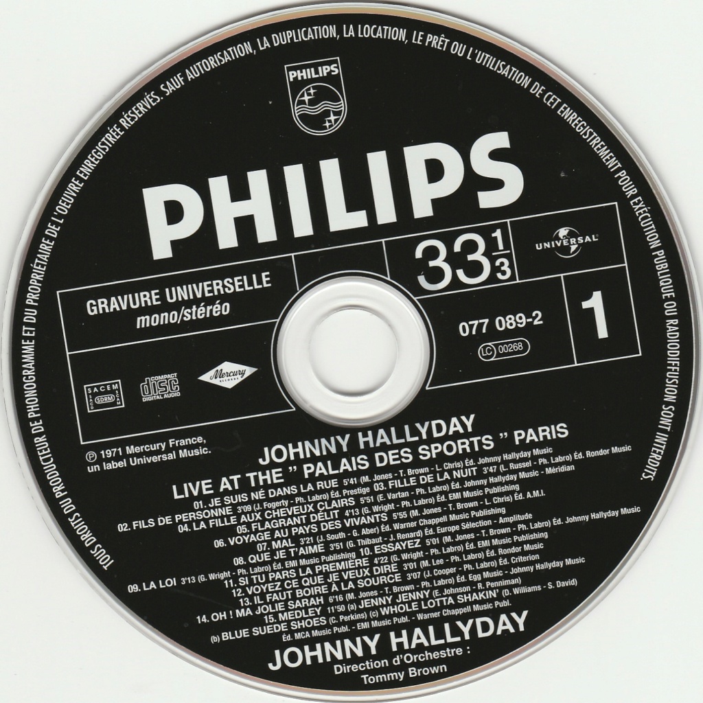 2003  -  COFFRET JOHNNY HALLYDAY 'INTEGRALE LIVE' ( 22 ALBUMS - 43CD ) 0660