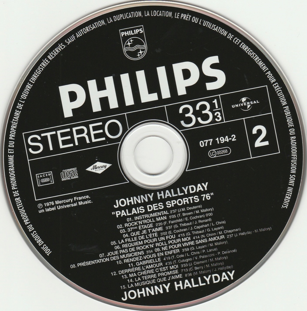2003  -  COFFRET JOHNNY HALLYDAY 'INTEGRALE LIVE' ( 22 ALBUMS - 43CD ) 0662