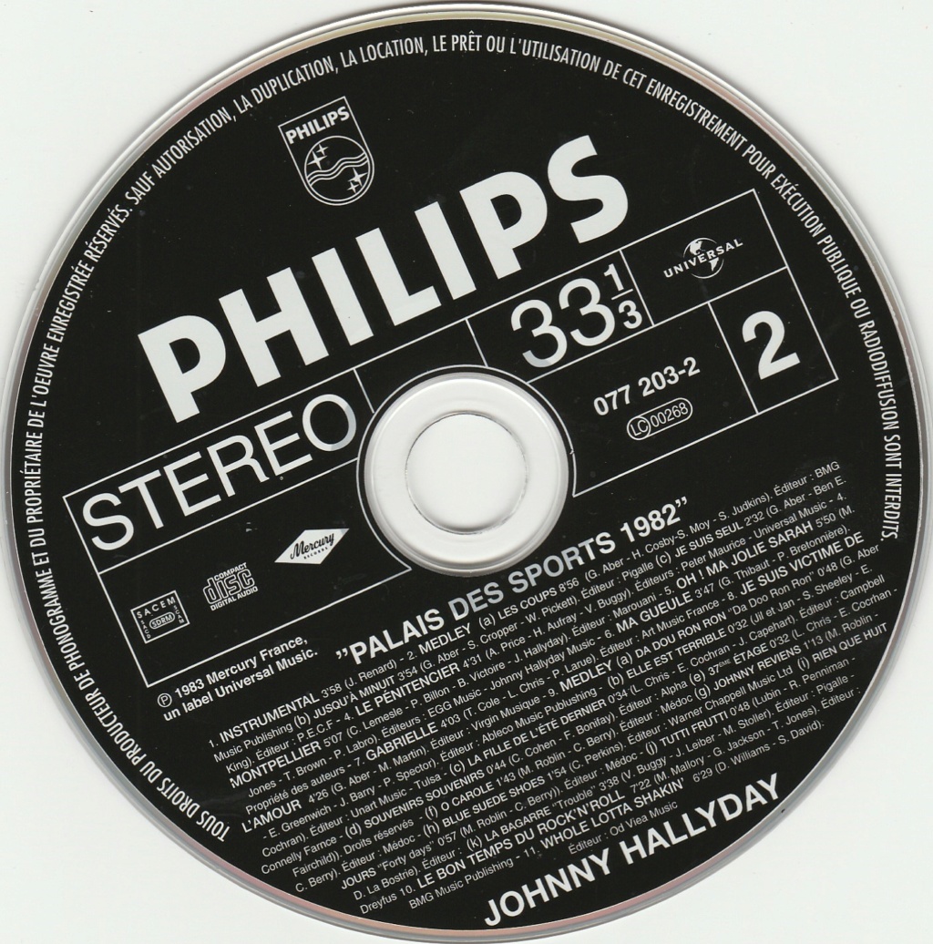 2003  -  COFFRET JOHNNY HALLYDAY 'INTEGRALE LIVE' ( 22 ALBUMS - 43CD ) 0667