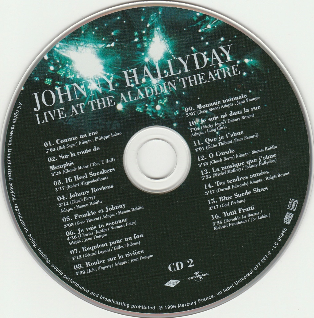 2003  -  COFFRET JOHNNY HALLYDAY 'INTEGRALE LIVE' ( 22 ALBUMS - 43CD ) 0683