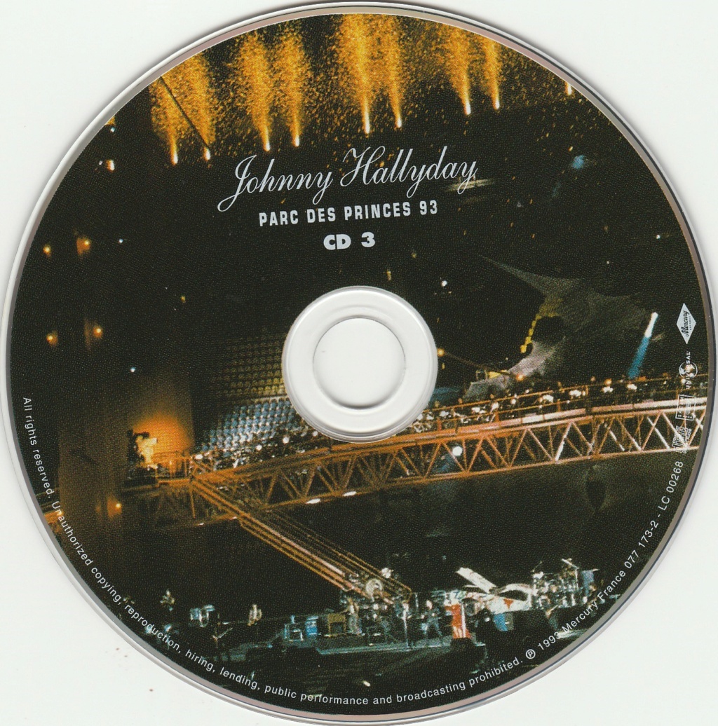 2003  -  COFFRET JOHNNY HALLYDAY 'INTEGRALE LIVE' ( 22 ALBUMS - 43CD ) 0744