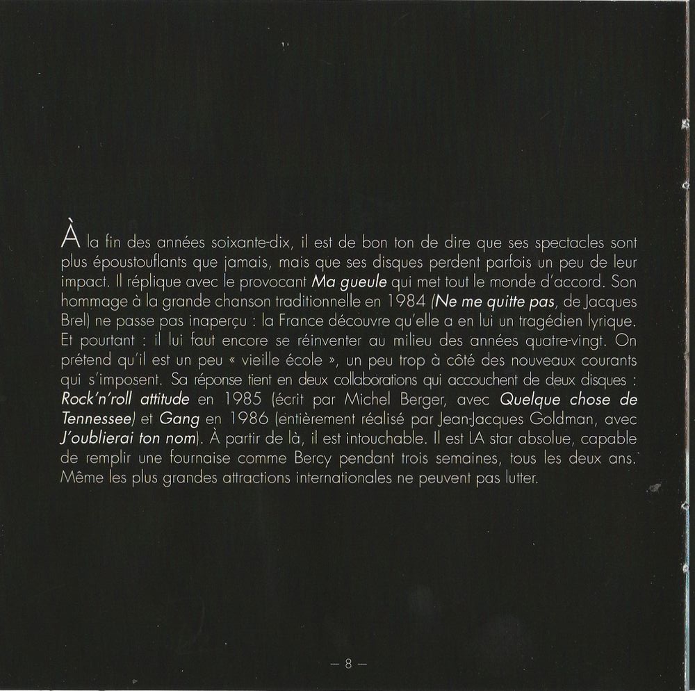 2011 - 50 ANS - 50 STANDARDS ( COFFRET 3 CD ) 08119