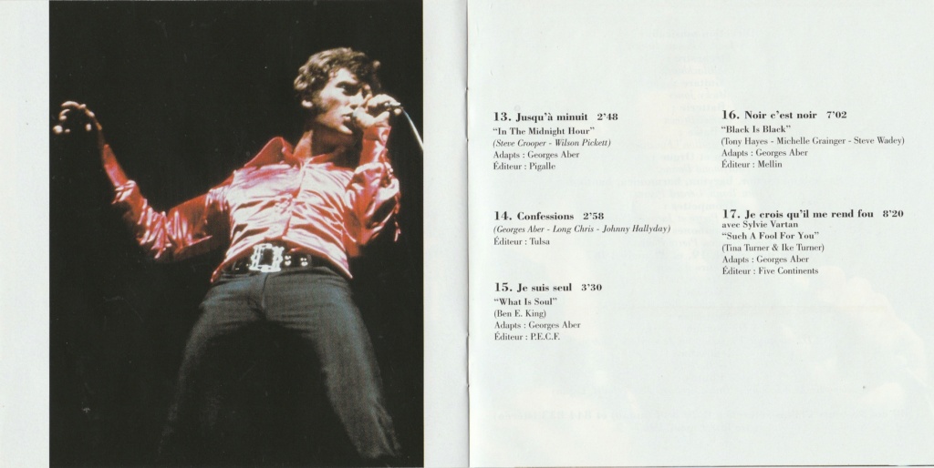 2003 - COFFRET JOHNNY HALLYDAY 'INTEGRALE LIVE' ( 22 ALBUMS - 43CD ) 0845