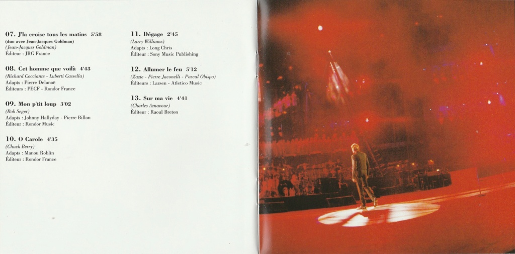 2003 - COFFRET JOHNNY HALLYDAY 'INTEGRALE LIVE' ( 22 ALBUMS - 43CD ) 0860