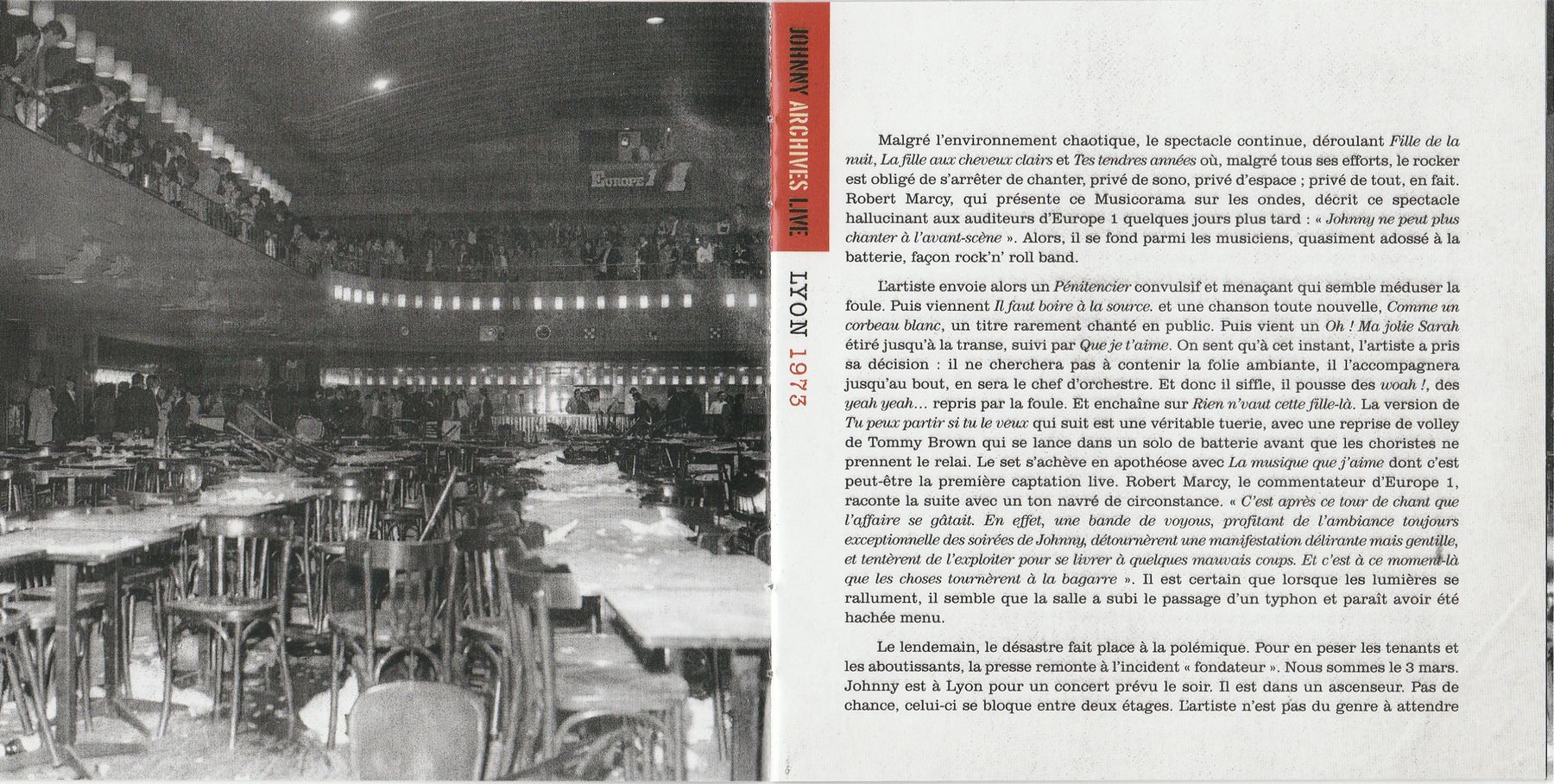 2023  -  LYON - PALAIS D'HIVER 1973 ( 14 AVRIL )( CD )( UNIVERSAL 5524336 ) 10118