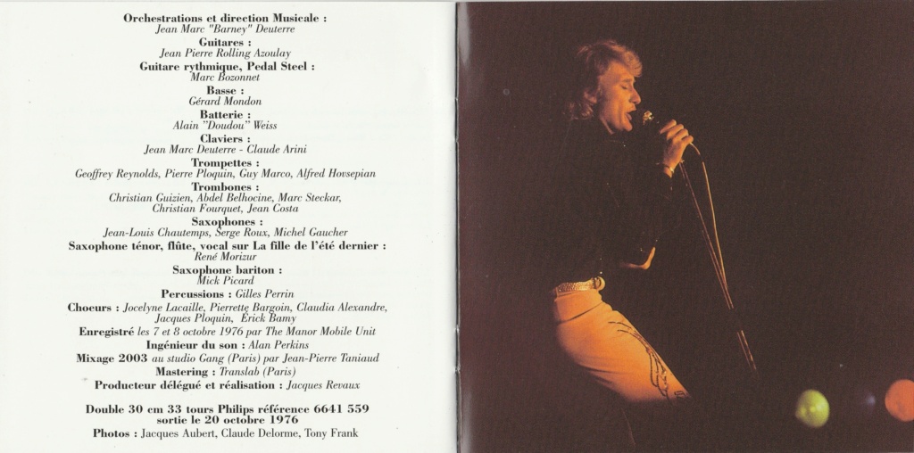 2003  -  COFFRET JOHNNY HALLYDAY 'INTEGRALE LIVE' ( 22 ALBUMS - 43CD ) 1034