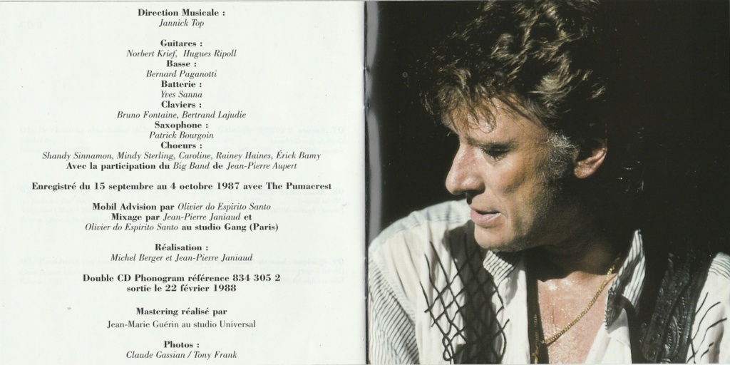 2003 - COFFRET JOHNNY HALLYDAY 'INTEGRALE LIVE' ( 22 ALBUMS - 43CD ) 1038