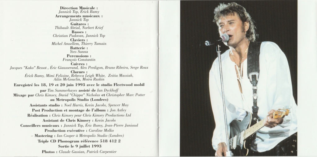 2003 - COFFRET JOHNNY HALLYDAY 'INTEGRALE LIVE' ( 22 ALBUMS - 43CD ) 1040