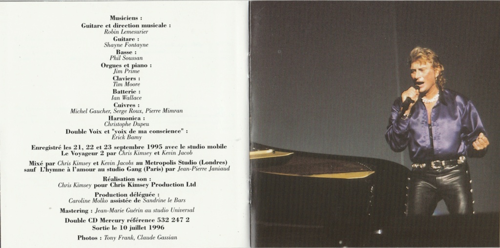 2003  -  COFFRET JOHNNY HALLYDAY 'INTEGRALE LIVE' ( 22 ALBUMS - 43CD ) 1041
