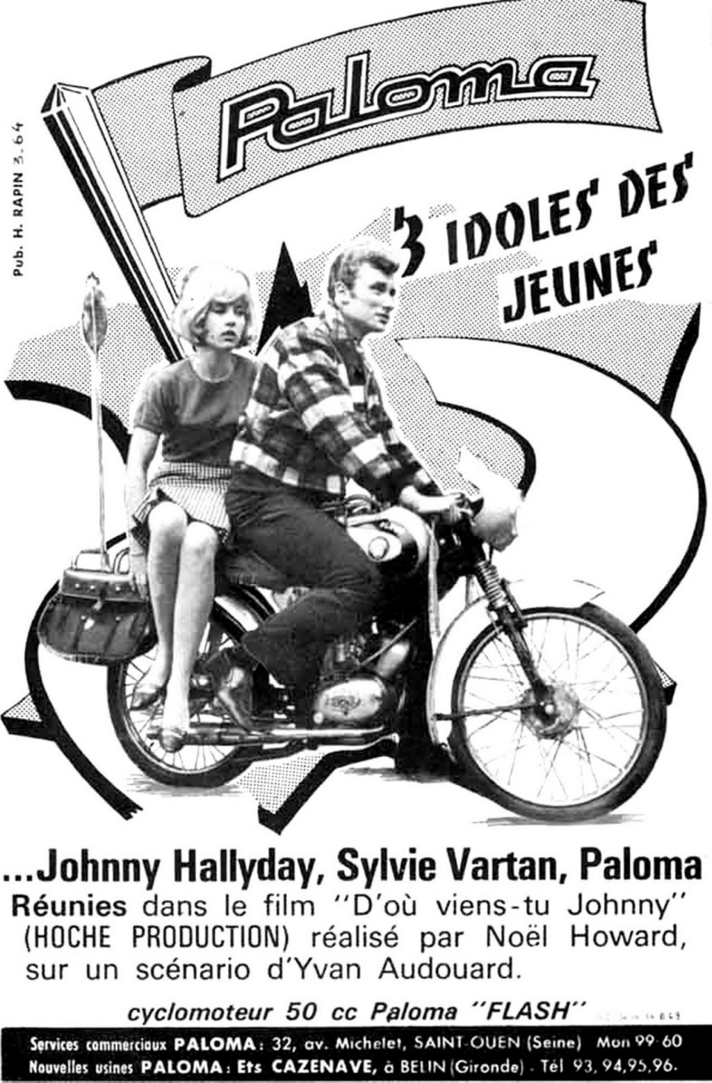 PALOMA SUPER FLASH DE JOHNNY HALLYDAY ( 1963 ) 11838710