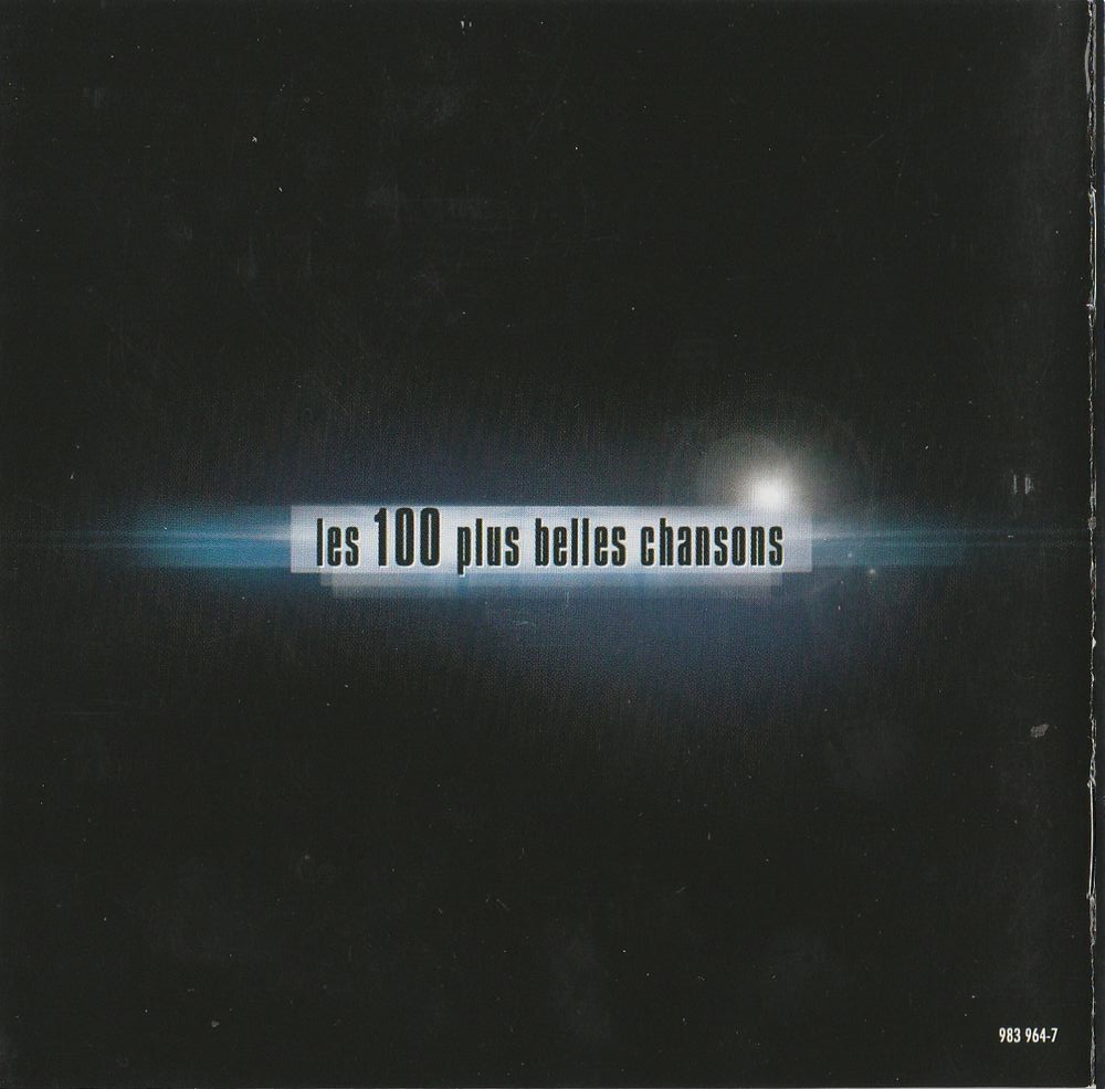 2006  -  LES 100 PLUS BELLES CHANSONS ( COFFRET 5 CD ) 1294