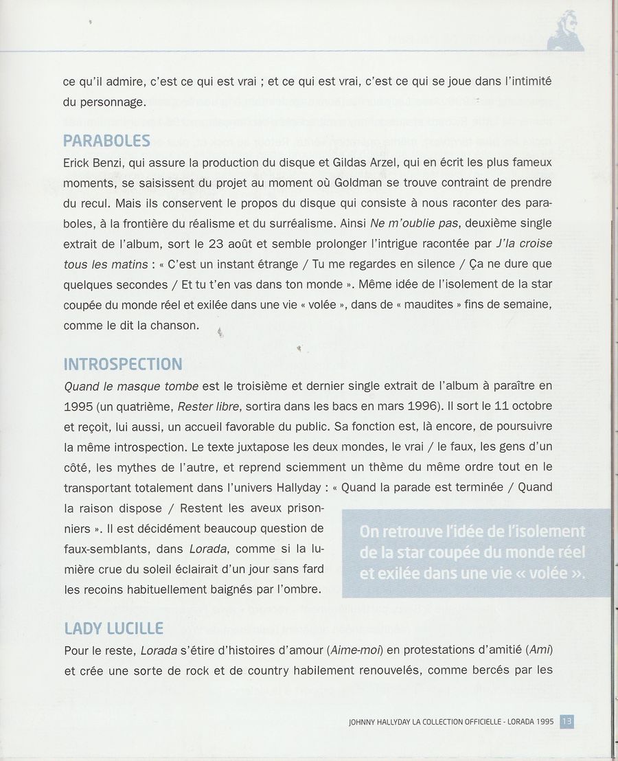 2011 - N°8 - LORADA ( LA COLLECTION OFFICIELLE ) 1539