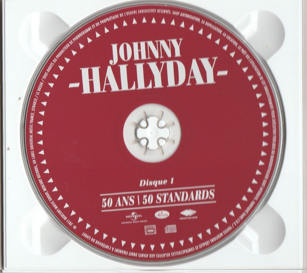 2011 - 50 ANS - 50 STANDARDS ( COFFRET 3 CD ) 1580