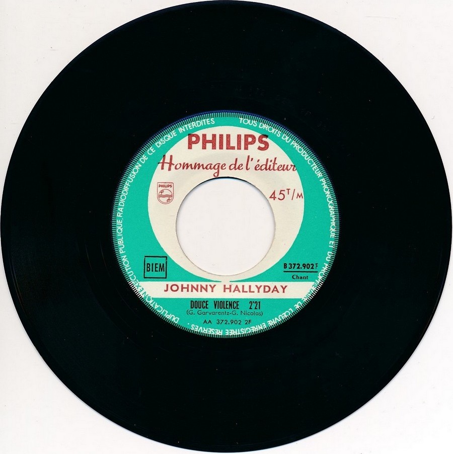 45 TOURS SP PHILIPS ( JUKEBOX )( 1961 - 1969 ) 1961_103