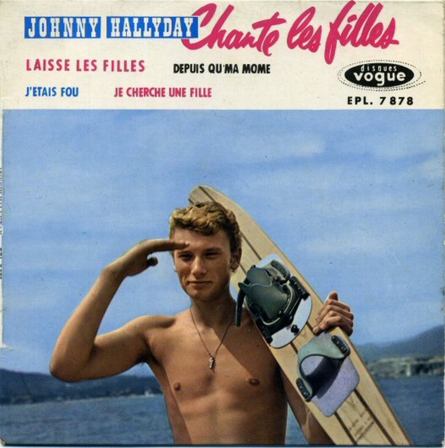 Johnny Hallyday chante les filles ( EP 45 TOURS )( TOUTES LES EDITIONS )( 1961 - 1961_296