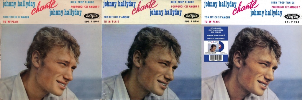 Johnny Hallyday chante Johnny Hallyday ( EP 45 TOURS )( TOUTES LES EDITIONS )( 1 1961_313