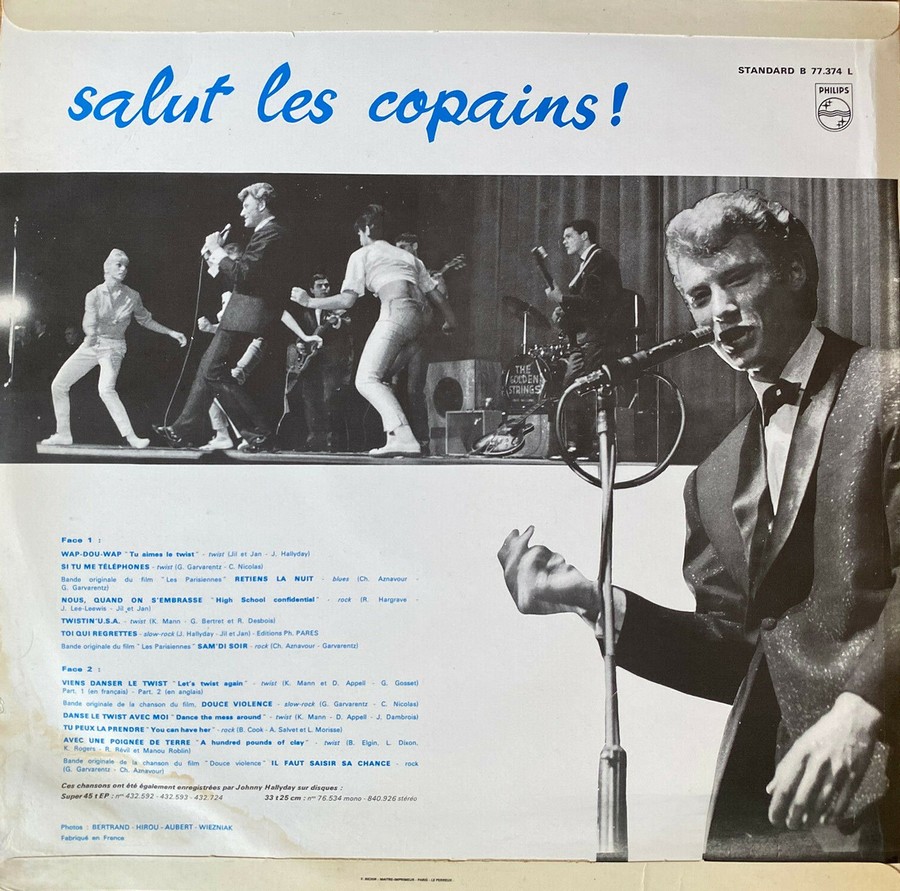 SALUT LES COPAINS ( 33 TOURS )( TOUTES LES EDITIONS )( 1961 - 2020 ) 1961_401