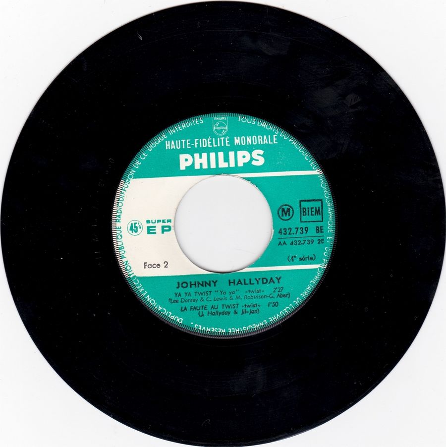 LES EP PHILIPS ( LES ORIGINAUX )( 1961 - 1969 ) 1962_105